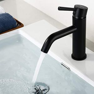 Single Hole Single Handle Basin Mixer Hot Cold Water Wash Basin Taps