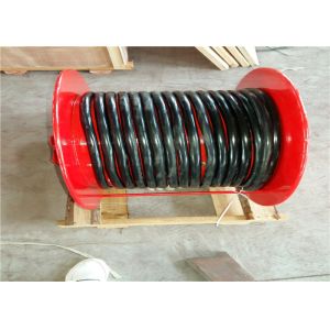 Industrial Type Spring Cable Reel Drum For Cable Control , Cable Reeling Drum