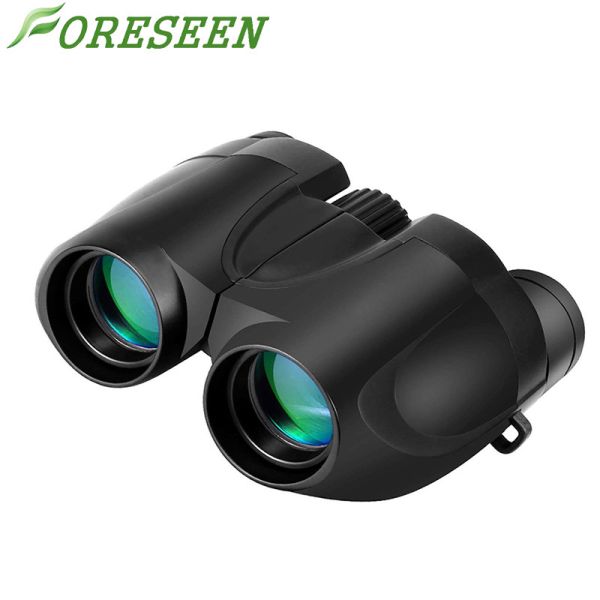 Quality 10x25 Lightweight Folding Kids Toy Binoculars Telescope Zoom Lens Black Color wholesale
