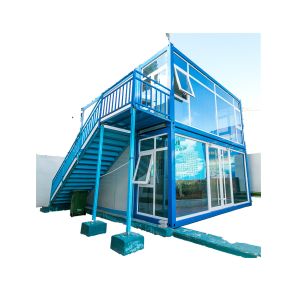 Modern Design Fully Assembled Prefab Double Bedroom Container House for Small