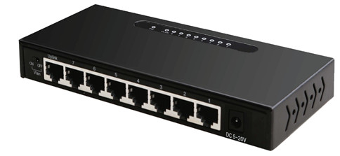 Quality FR-3008 8-Ports 10/100/1000Mbps Unmanaged Ethernet Switch with Fiber Switch in Optional wholesale