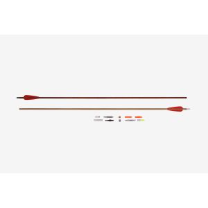 China Id 245 ,6.2mm 204, 5.18mm Bark Wood Grains Pattern Carbon Archery Arrows Spine 250/300/340/400/500/600 on sale