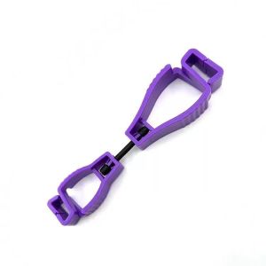 Customized Multicolor Plastic Gloves Safety Clips for Safety Work Gloves