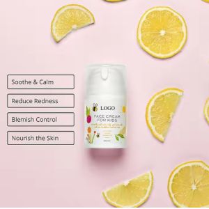 Private Label Face Cream Moisturizer For Kids Nourishing And Calming For All