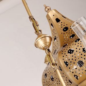 Custom Pure Copper Light Chandelier With 50000 Hours Lifespan