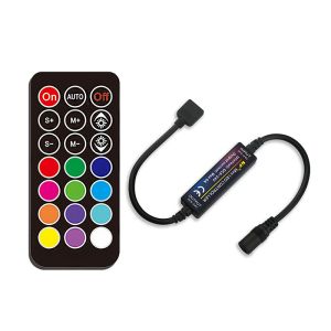 21 Keys Wireless LED Strip RF Controller Remote Control With CE Certified