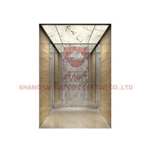 Residential 4 Person Passenger Lift With Flat / Round Handrail