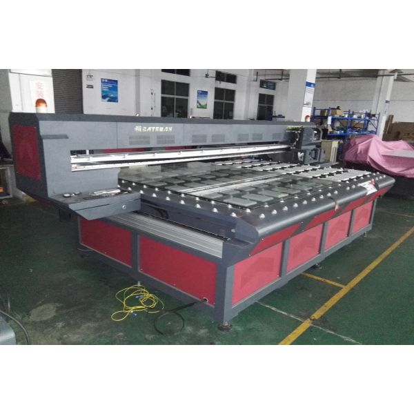 Quality Large Inkjet UV Flatbed Printer, Wide Format Commercial Printers Max.100MM Print Height wholesale