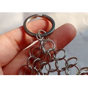 316SS Chain Mail Scrubber 6x6inch As Home Cookware Kitchen Tool