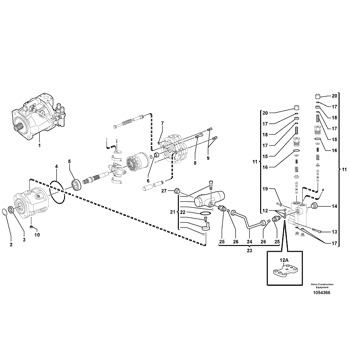 VOE11804378 Parts scheme Pump