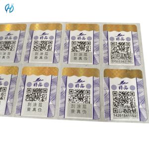 Customizable Anti Counterfeiting Sticker for Packaging Solutions