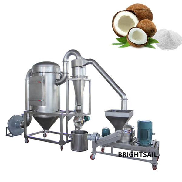 Quality Coconut Shell Powder Grinder Machine SS316L Cake Pulverizer 300 Mesh wholesale