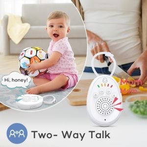 Two Way Talk Audio Baby Call Monitor Alarm Clear Sound 1000ft Wireless