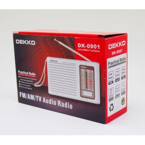 Hot Selling radio High Sound Desktop Radio With Speaker AM/FM Charging DC