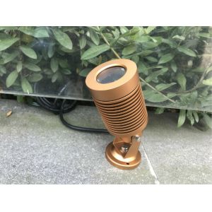 COB 1 x 12W LED Landscape Spotlight With 6060 Aluminum +ABS Material