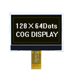 128x64 Graphic LCD Display Module with 6 0'clock Viewing Angle 1/64 Duty and 1/9