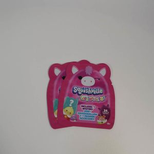 Toys Mini Gravure Printing 3 Side Seal Flat Pouch