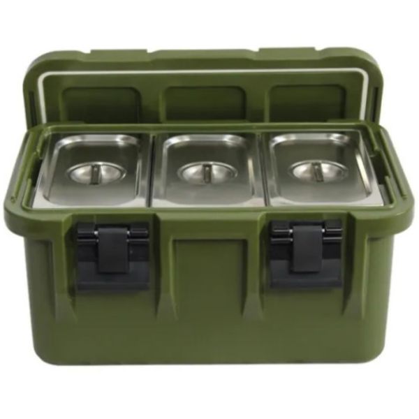Quality Stackable Food Pan Carrier All In One Top Loading  30L Hotel Restaurant Equipment wholesale