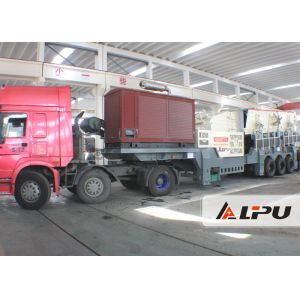 Large Capacity Mobile Impact Crushing Plant / Stone Crushing Machinery