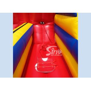 10m Long Double Lane Kids N Adults Inflatable Bungee Run For Interactive