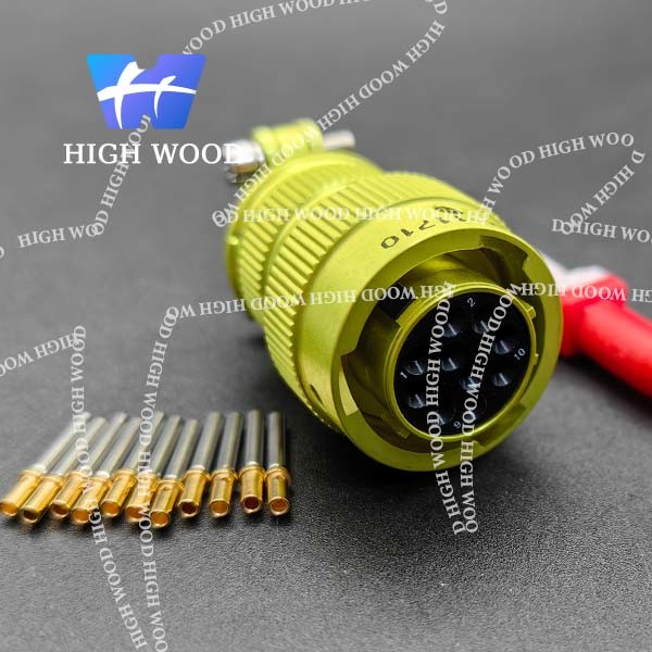 ZH23 Series Environmental Resistance Bayonet Electrical Connector ZH23-10/18P-6