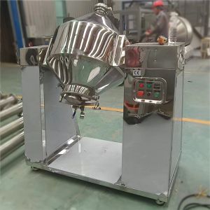 Double Cone Blender For Mixing Materials Of Different Proportions And Particle