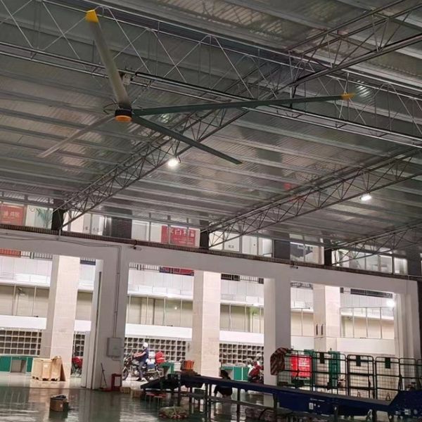 AC Powered and Affordable 7.3m 24FT Industrial Electric Ceiling Fan for Large
