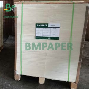 Coaster Board 600um 800um Uncoated Paper Board White Absorbent Paper For Beer