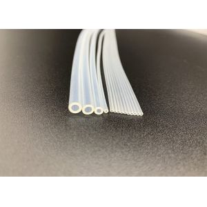 China Extruded Clear Silicone Rubber Tubing , OEM Small Diameter Silicone Tubing on sale