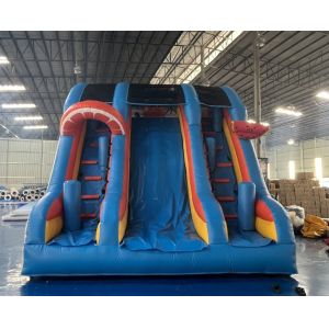 0.55mm PVC Commercial Inflatable Water Slides Renting Inflatable Slides