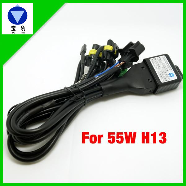 Quality 55W H13/9008 Hi/Lo Beam Bi-xenon Relay Harness wholesale