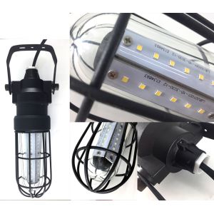 Larson Electronics 0529P0CJIOS Explosion Proof Drop Light 24V AC/DC 100W Inc 29B