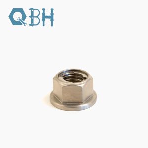 China DIN6927 Prevailing Torque Type All-Metal Lock Plate Hexagon Flange Lock Nuts on sale