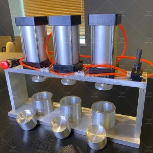 2024 Hot Popular Pneumatic Bath Bomb Soap Maker Machine for Bubble Salt