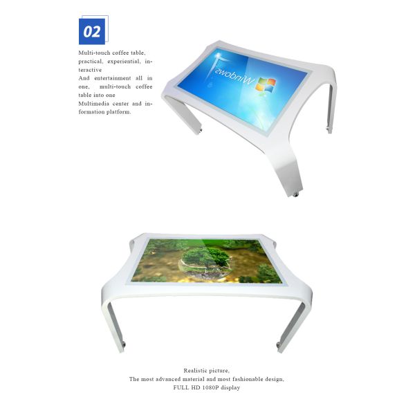 Waterproof Gaming Multi Touch Screen Table 43 Inch 1920 * 1080 Resolution