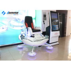 Interactive VR Motion Gaming Chair , 42 Inch Screen VR Car Driving Simulator