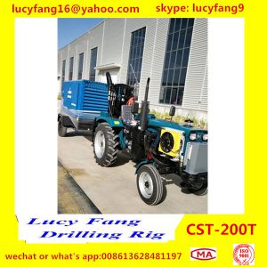 China Cheapest Good Quality Tractor Mounted Mobile Water Well Drilling Rig For