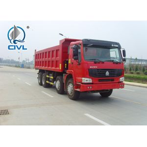 SINOTRUK HOWO 8X4 International Dump Truck 2017 New Model For 50T Load Euro II