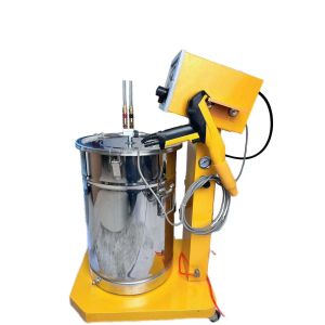 Easy to Operate 50W Powder Cartridge Electrostatic Spraying Machine for
