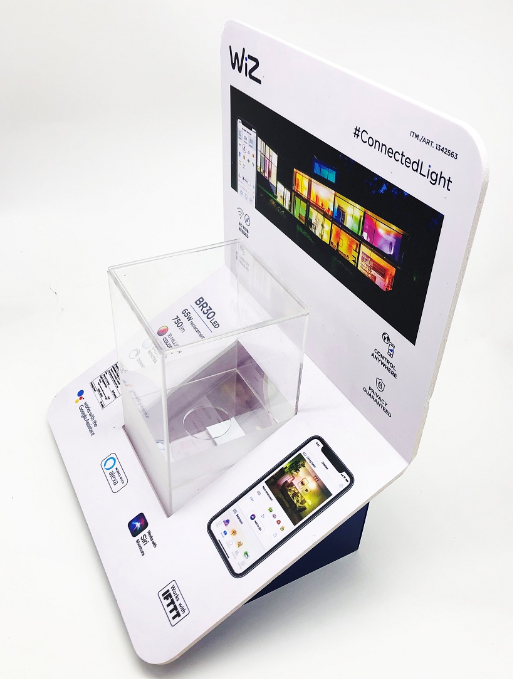 Clear Acrylic Box Promotion Display Holder OEM Custom Acrylic Products