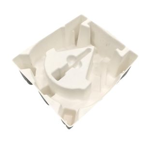 Biodegradable Compostable Recycled Paper Tray White Moulded Molded Pulp