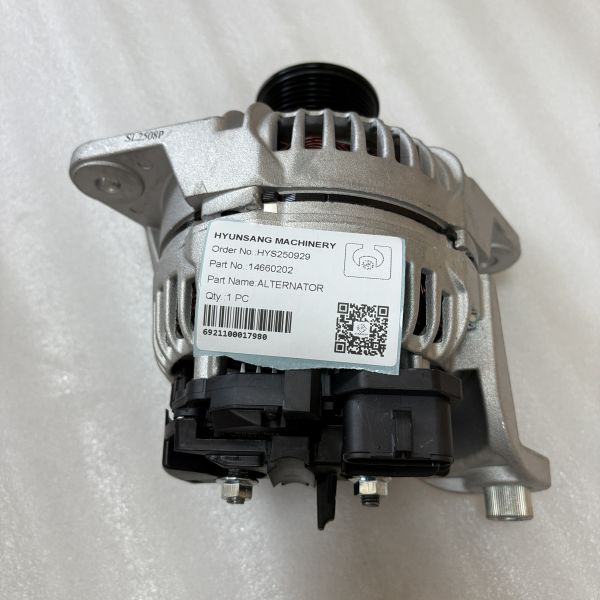 Quality Hyunsang Excavator Parts ALTERNATOR 14660202 For EC700CHR EC750D wholesale