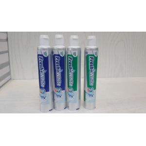 Gravure Printing Toothpaste Packaging , ABL Empty Tubes For Toothpaste