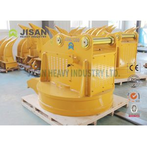 High Temperature Excavator Round Lifting Magnet For Scraps Attachment
