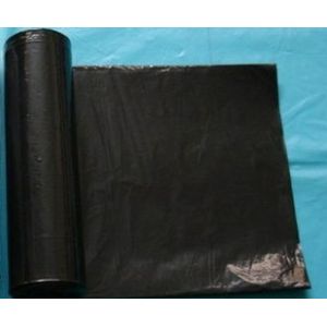 Black Biodegradable Garbage Bags / Biodegradable Dustbin Bags OEM Acceptable