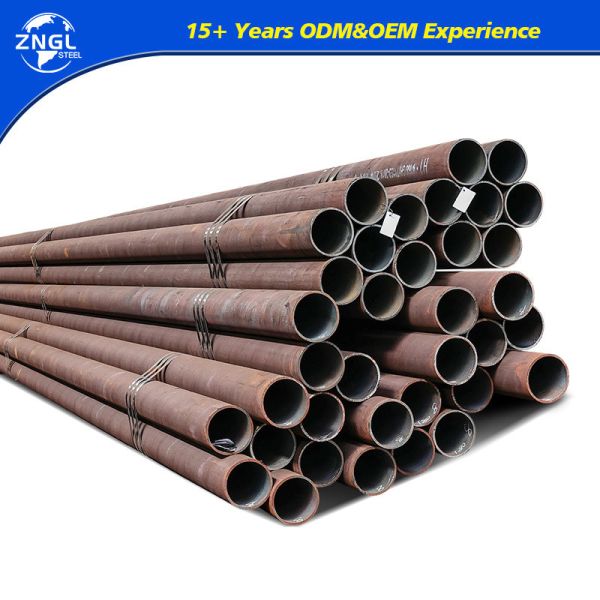 ASTM A36 A53 A333 A106 10 20 AISI 304 316 321 314 904L 310S API5l ERW Round Pipe