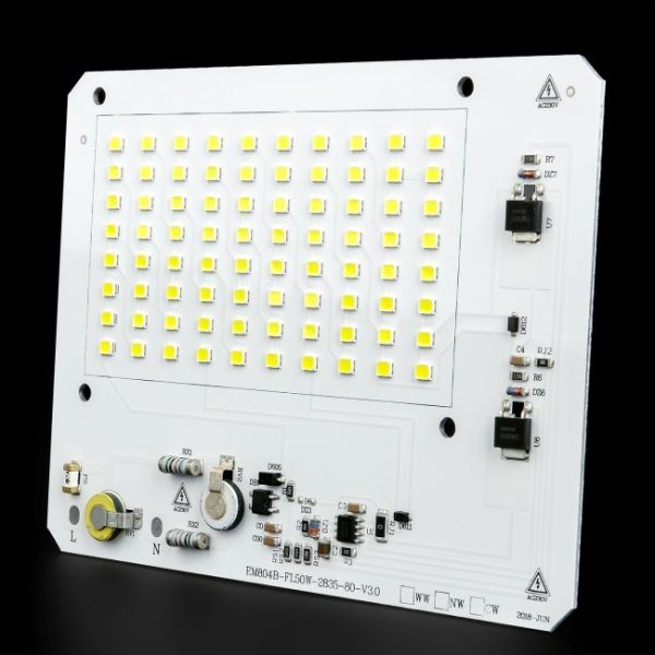 Quality Square 50w Ac Driverless Led Pcb Otp Protection For Factory Custom Service wholesale
