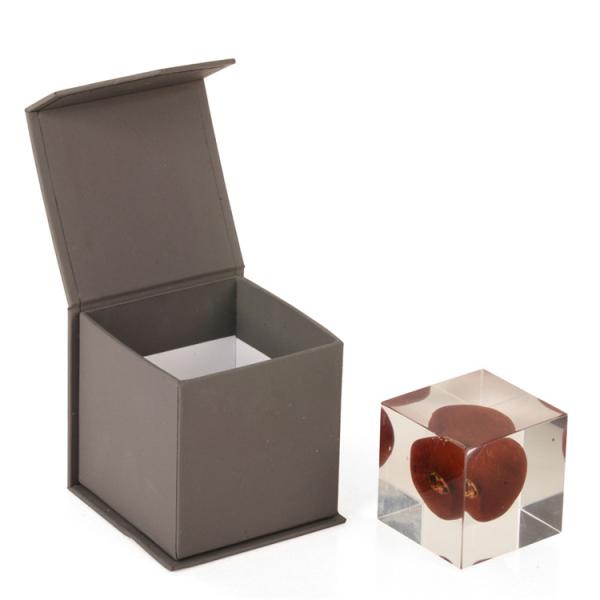 Crystal Packaging Magnetic Rigid Gift Box , Custom Printed Magnetic Packaging
