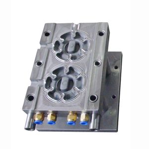 Double Cavity Automotive Plastic Mould P20 On Blowing Machine