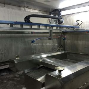 Full Automatic Reciprocating Spray Machine 240V Stainless Steel Water Curtain